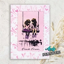 Creative Expressions Cling Stamp - Andy Skinner / Friends Forever